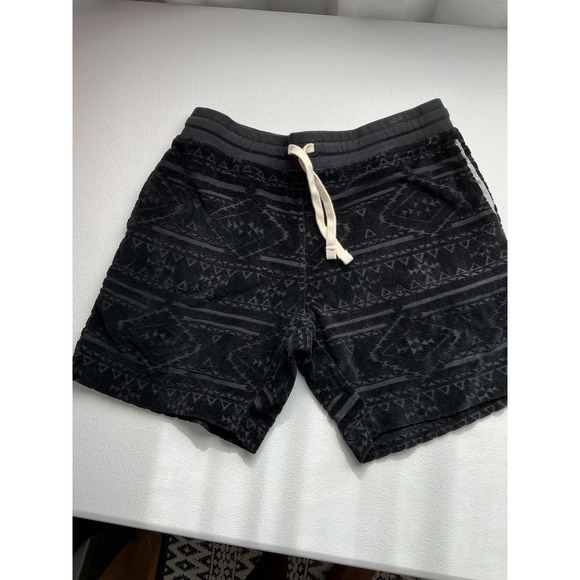 Chubbies Lounge Wear Shorts Aztec Print Soft Casual Comfy Black Medium - Picture 1 of 5